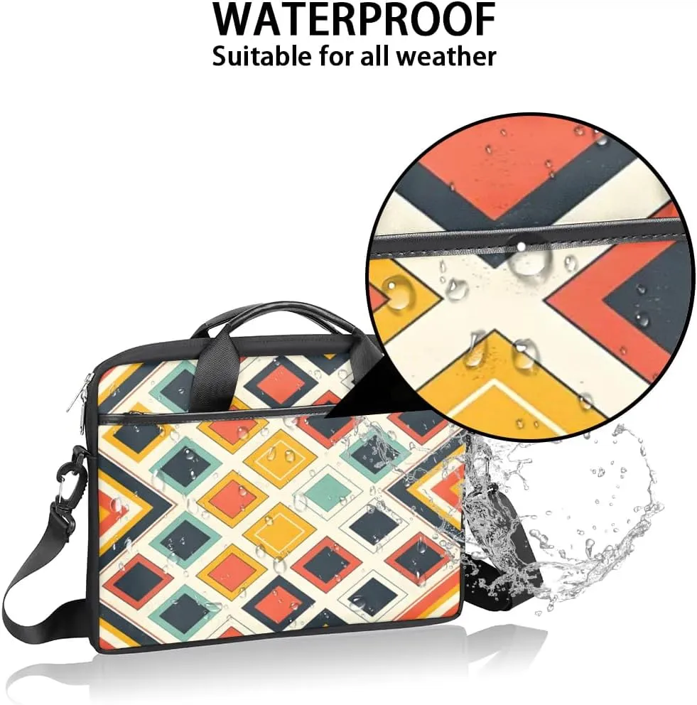 Laptop Shoulder Bag for 13-15 Inch Waterproof Laptop Sleeve Case Bag Slim Computer Carry Case Computer Cases for Laptops