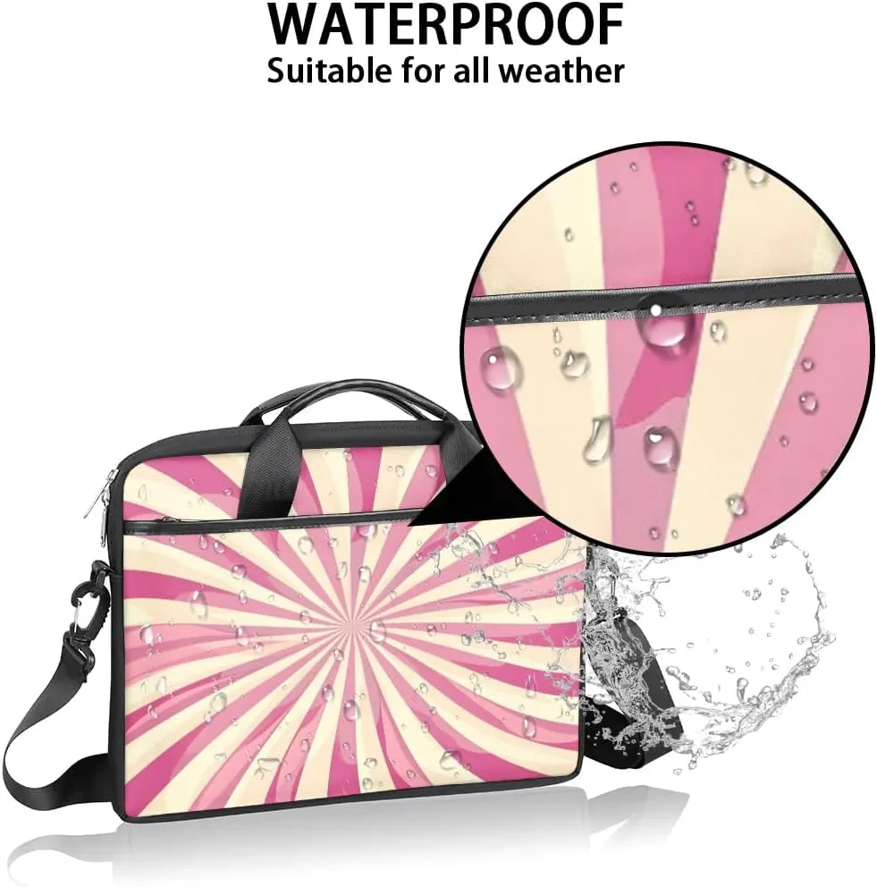 Laptop Shoulder Bag for 13-15 Inch Waterproof Laptop Sleeve Case Bag Slim Computer Carry Case Computer Cases for Laptops