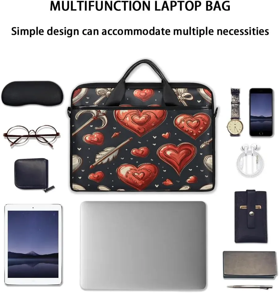 Laptop Shoulder Bag for 13-15 Inch Waterproof Laptop Sleeve Case Bag Slim Computer Carry Case Computer Cases for Laptops