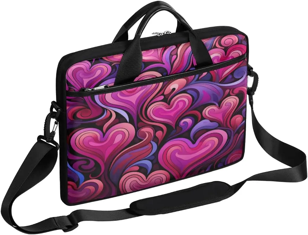 Laptop Shoulder Bag for 13-15 Inch Waterproof Laptop Sleeve Case Bag Slim Computer Carry Case Computer Cases for Laptops