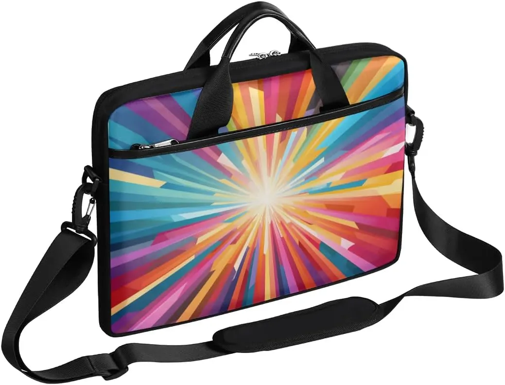 Laptop Shoulder Bag for 13-15 Inch Waterproof Laptop Sleeve Case Bag Slim Computer Carry Case Computer Cases for Laptops