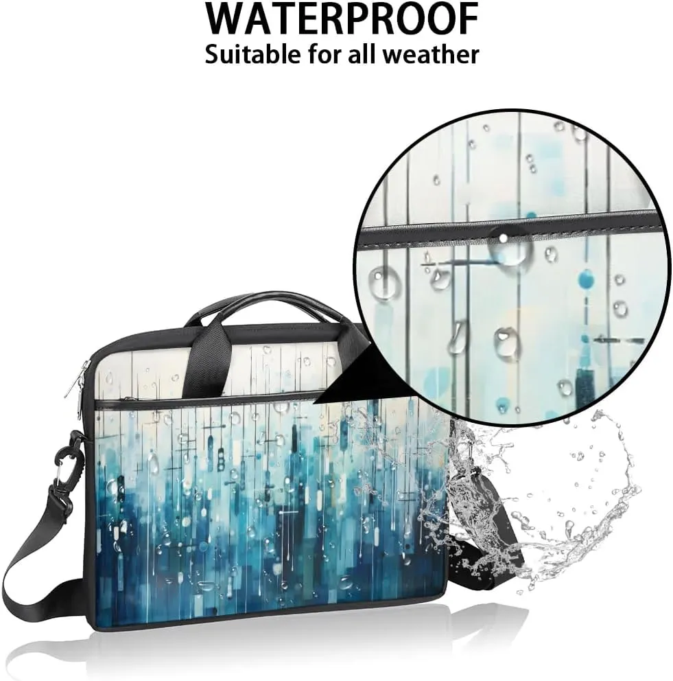 Laptop Shoulder Bag for 13-15 Inch Waterproof Laptop Sleeve Case Bag Slim Computer Carry Case Computer Cases for Laptops