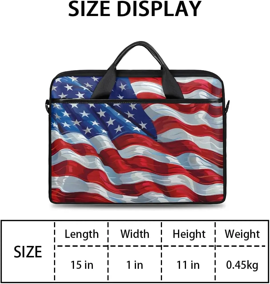 Laptop Shoulder Bag for 13-15 Inch Waterproof Laptop Sleeve Case Bag Slim Computer Carry Case Computer Cases for Laptops