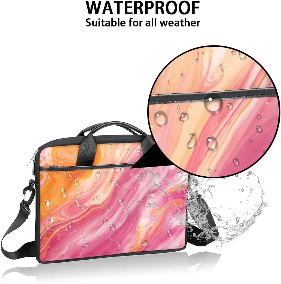Laptop Shoulder Bag for 13-15 Inch Waterproof Laptop Sleeve Case Bag Slim Computer Carry Case Computer Cases for Laptops