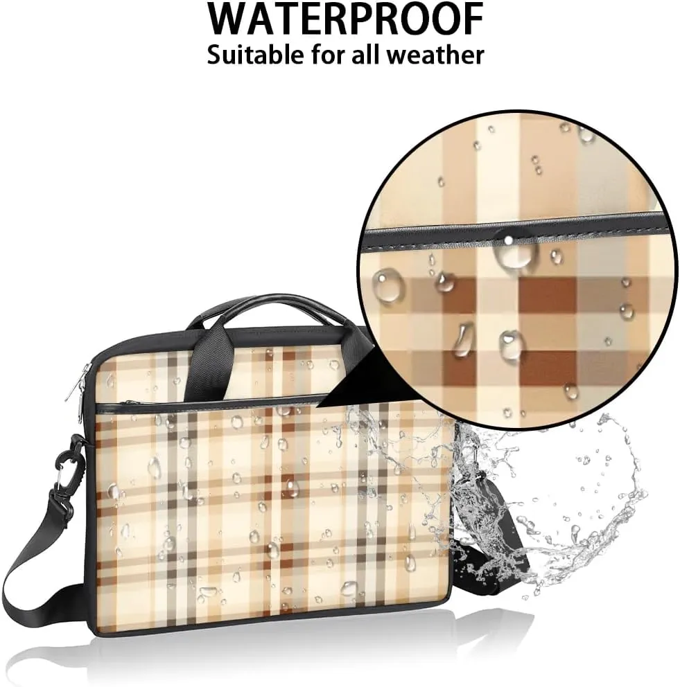 Laptop Shoulder Bag for 13-15 Inch Waterproof Laptop Sleeve Case Bag Slim Computer Carry Case Computer Cases for Laptops