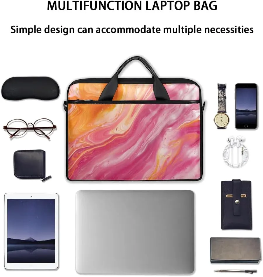 Laptop Shoulder Bag for 13-15 Inch Waterproof Laptop Sleeve Case Bag Slim Computer Carry Case Computer Cases for Laptops