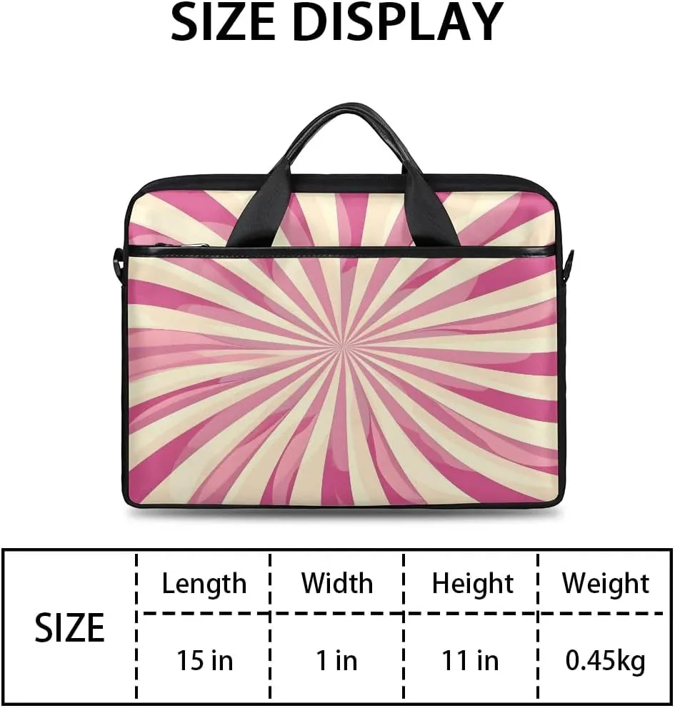 Laptop Shoulder Bag for 13-15 Inch Waterproof Laptop Sleeve Case Bag Slim Computer Carry Case Computer Cases for Laptops