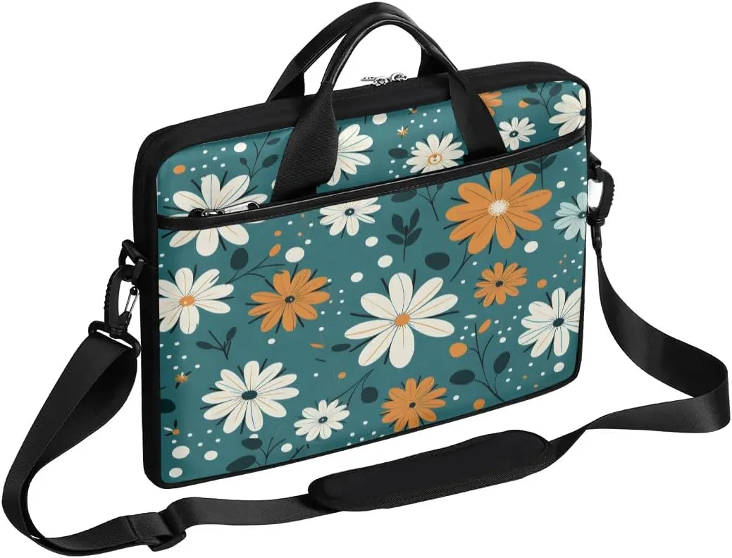 Laptop Shoulder Bag for 13-15 Inch Waterproof Laptop Sleeve Case Bag Slim Computer Carry Case Computer Cases for Laptops