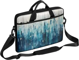 Laptop Shoulder Bag for 13-15 Inch Waterproof Laptop Sleeve Case Bag Slim Computer Carry Case Computer Cases for Laptops