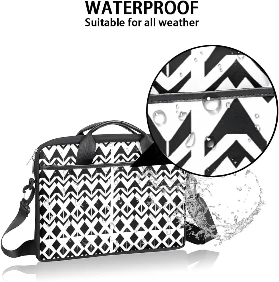 Laptop Shoulder Bag for 13-15 Inch Waterproof Laptop Sleeve Case Bag Slim Computer Carry Case Computer Cases for Laptops