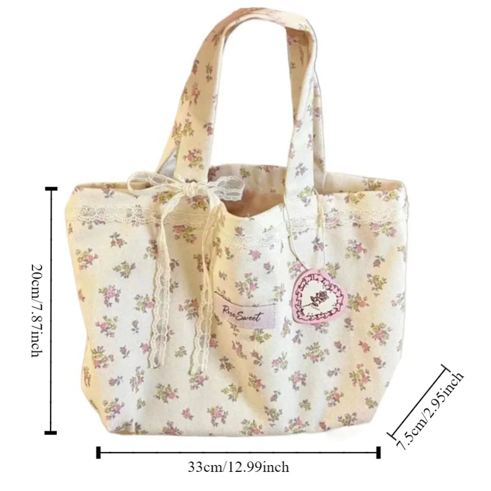 Large Capacity Canvas Printed Tote Bag