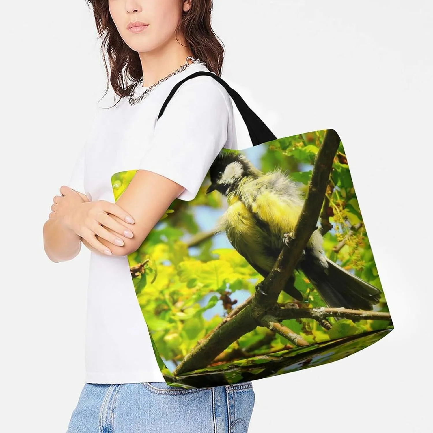 Large Capacity Shopping Tote Bag for Women, Girls