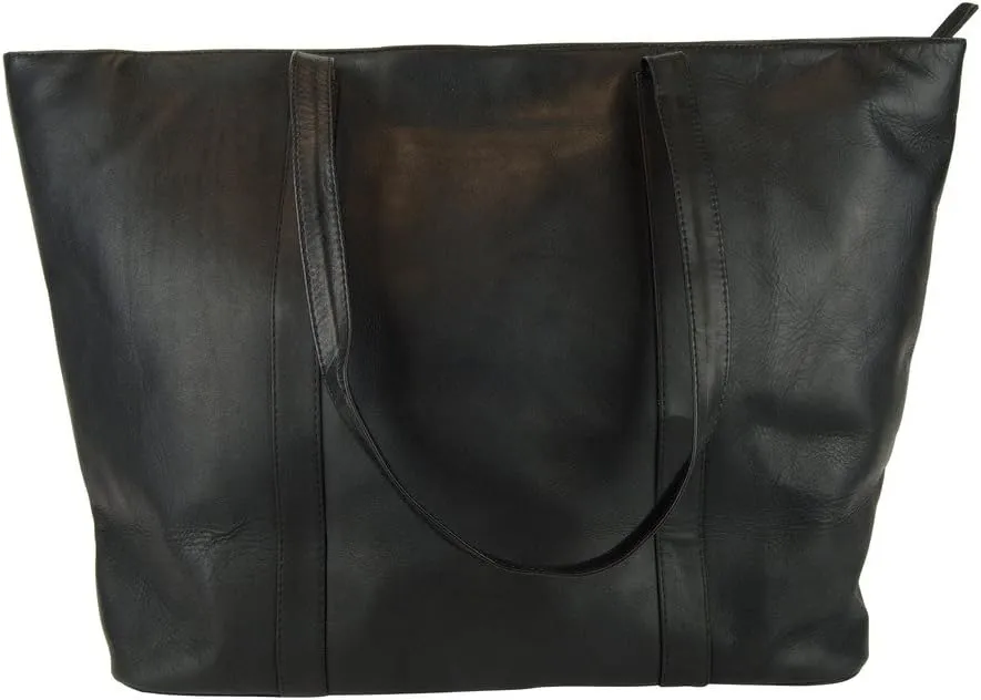 Latico Leathers Suburban Leather Tote Bag for Women (Natural)
