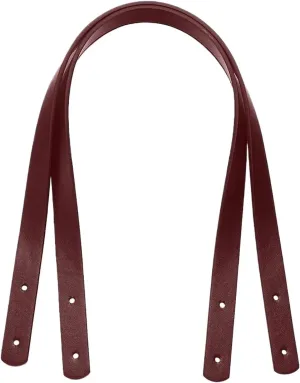 Leather Bag Handle 2Pcs Detachable PU Leather Bag Belt Handbag Band Handle Shoulder Bag Strap Gift Box Handle Band DIY Bag Accessories