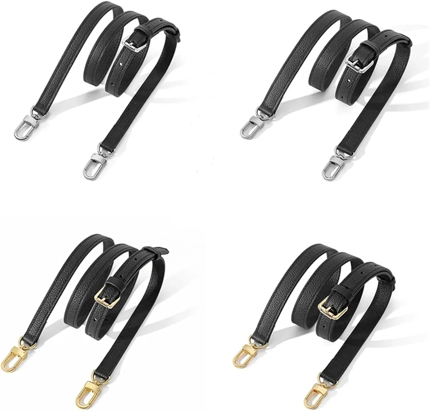 Leather Bag Handle Bucket Bag Cowhide Shoulder Strap Genuine Leather Handle Shoulder Crossbody For Women DIY Bag Accessories
