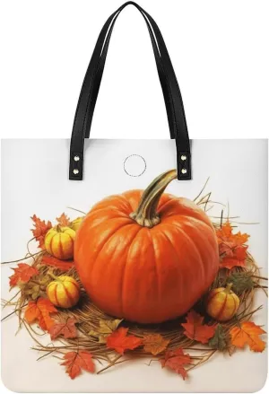 Leather Handbag for Women Tote Bag with Magnetic Buckle Cute Cockatiel Crossbody Bag Shoulder Bag