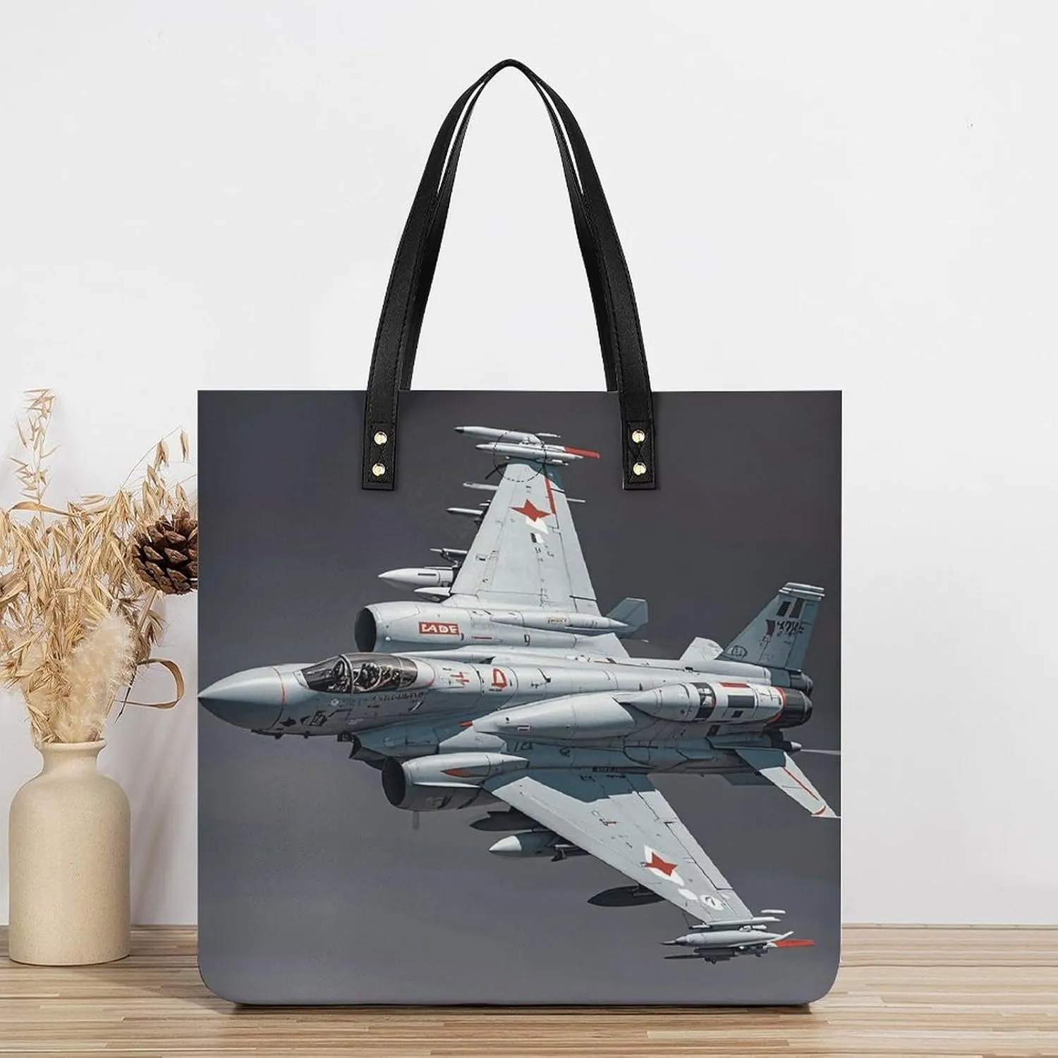 Leather Handbag for Women Tote Bag with Magnetic Buckle Explosion Firework 3D Crossbody Bag Shoulder Bags