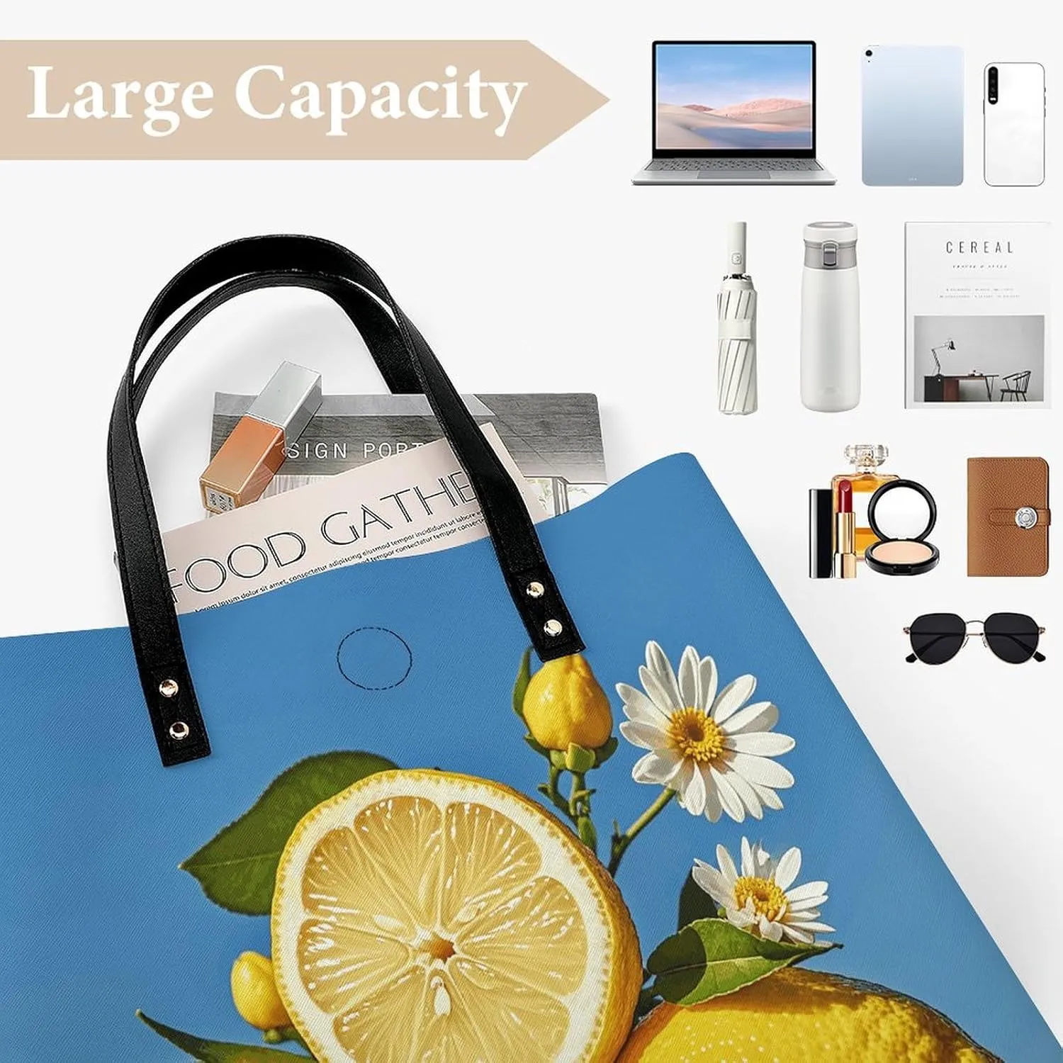 Leather Handbag for Women Tote Bag with Magnetic Buckle Explosion Firework 3D Crossbody Bag Shoulder Bags