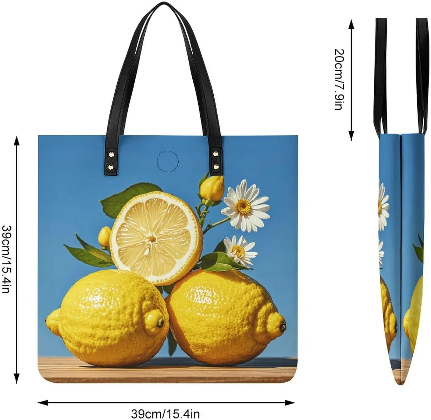 Leather Handbag for Women Tote Bag with Magnetic Buckle Explosion Firework 3D Crossbody Bag Shoulder Bags