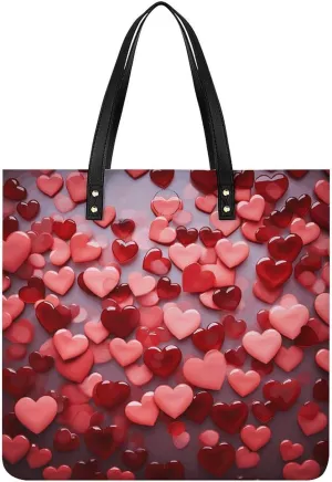 Leather Handbag for Women Tote Bag with Magnetic Buckle Peacock Pattern Crossbody Bag Shoulder Bag