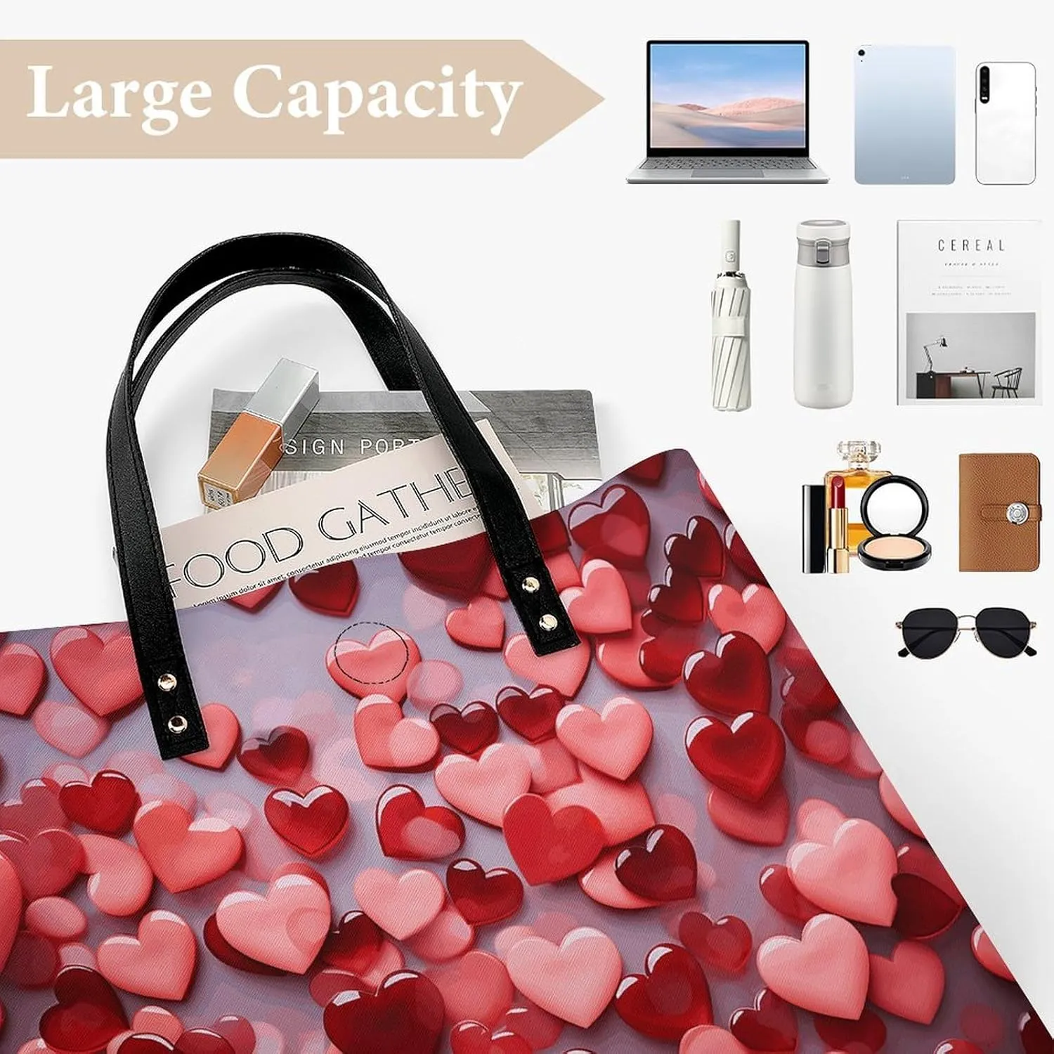 Leather Handbag for Women Tote Bag with Magnetic Buckle Peacock Pattern Crossbody Bag Shoulder Bag