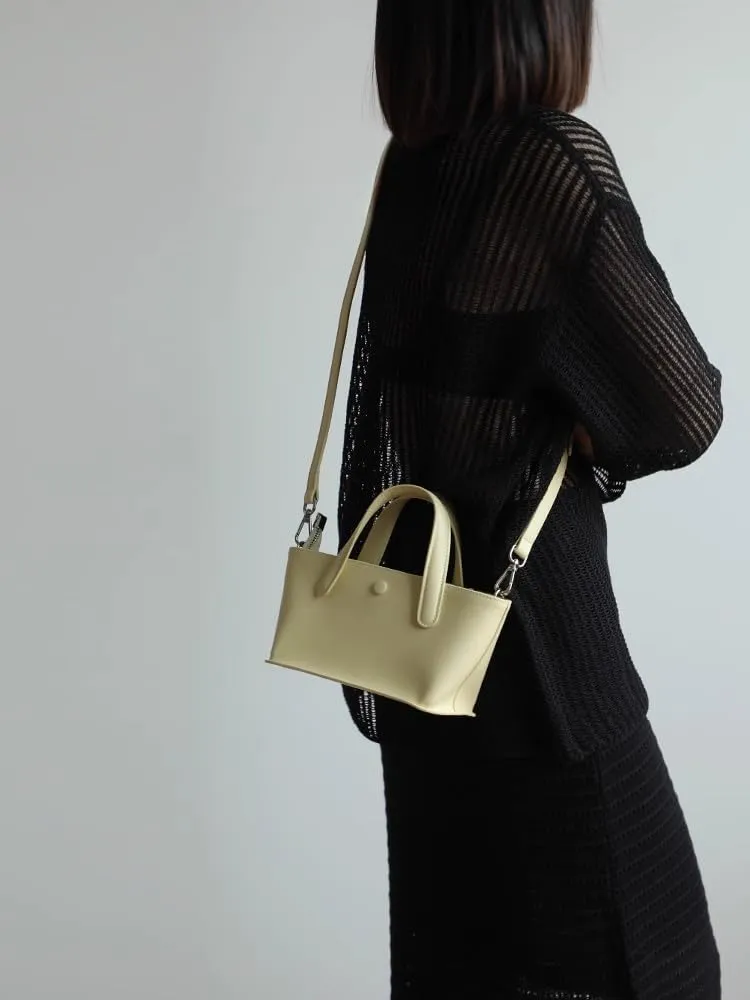 Leather Totes Handbag Commuting Shoulder Crossbody Armpit Bag Pillpw Bag Leisure Versatile Casual Chic Stylish Clutch