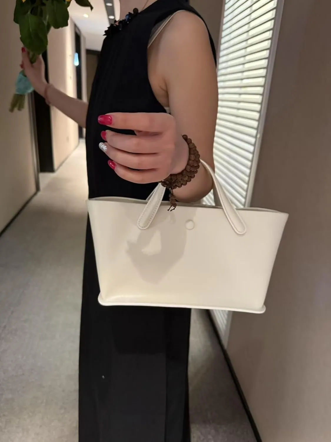 Leather Totes Handbag Commuting Shoulder Crossbody Armpit Bag Pillpw Bag Leisure Versatile Casual Chic Stylish Clutch