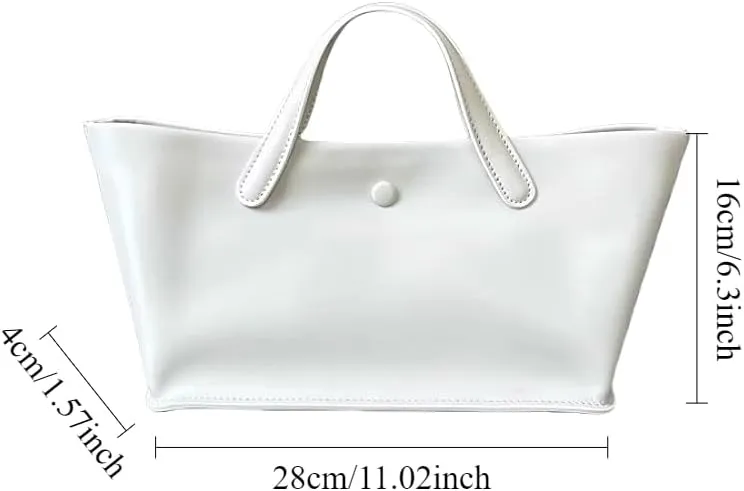 Leather Totes Handbag Commuting Shoulder Crossbody Armpit Bag Pillpw Bag Leisure Versatile Casual Chic Stylish Clutch