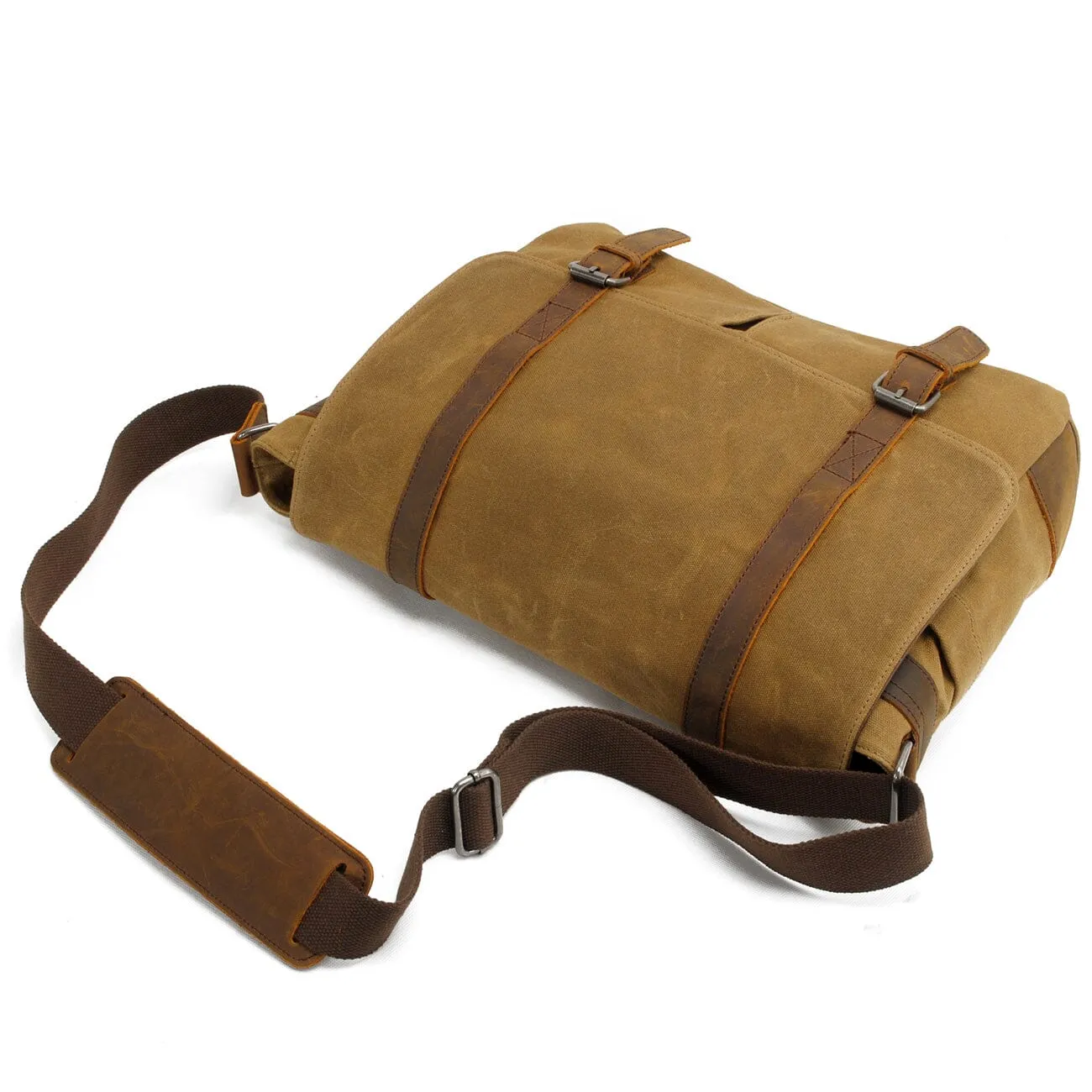 Leinwand-Laptop-Messenger-Tasche | CHICAGO