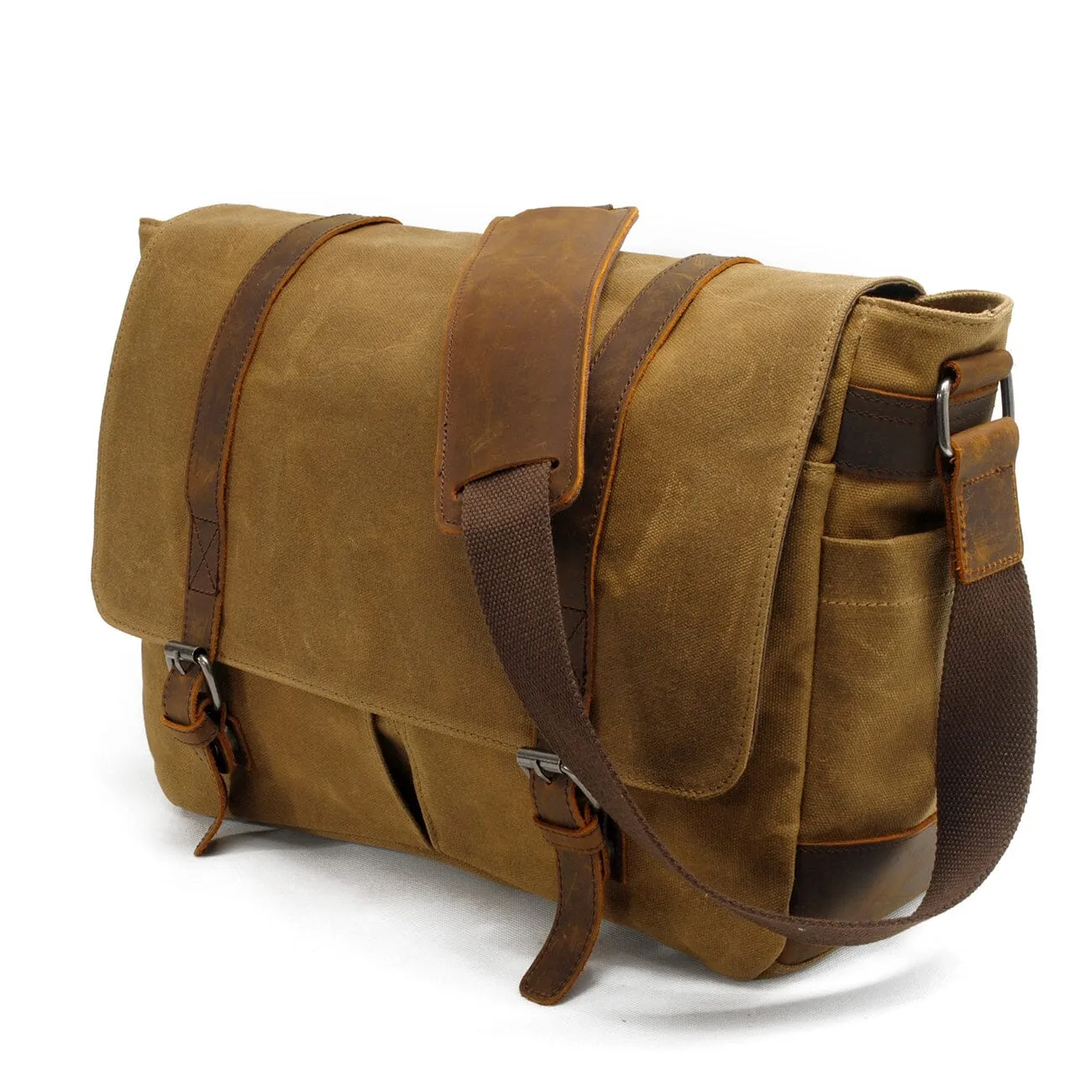 Leinwand-Laptop-Messenger-Tasche | CHICAGO