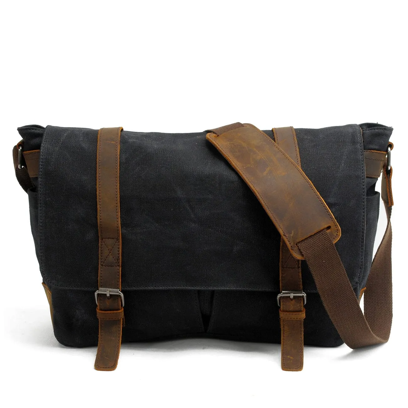 Leinwand-Laptop-Messenger-Tasche | CHICAGO