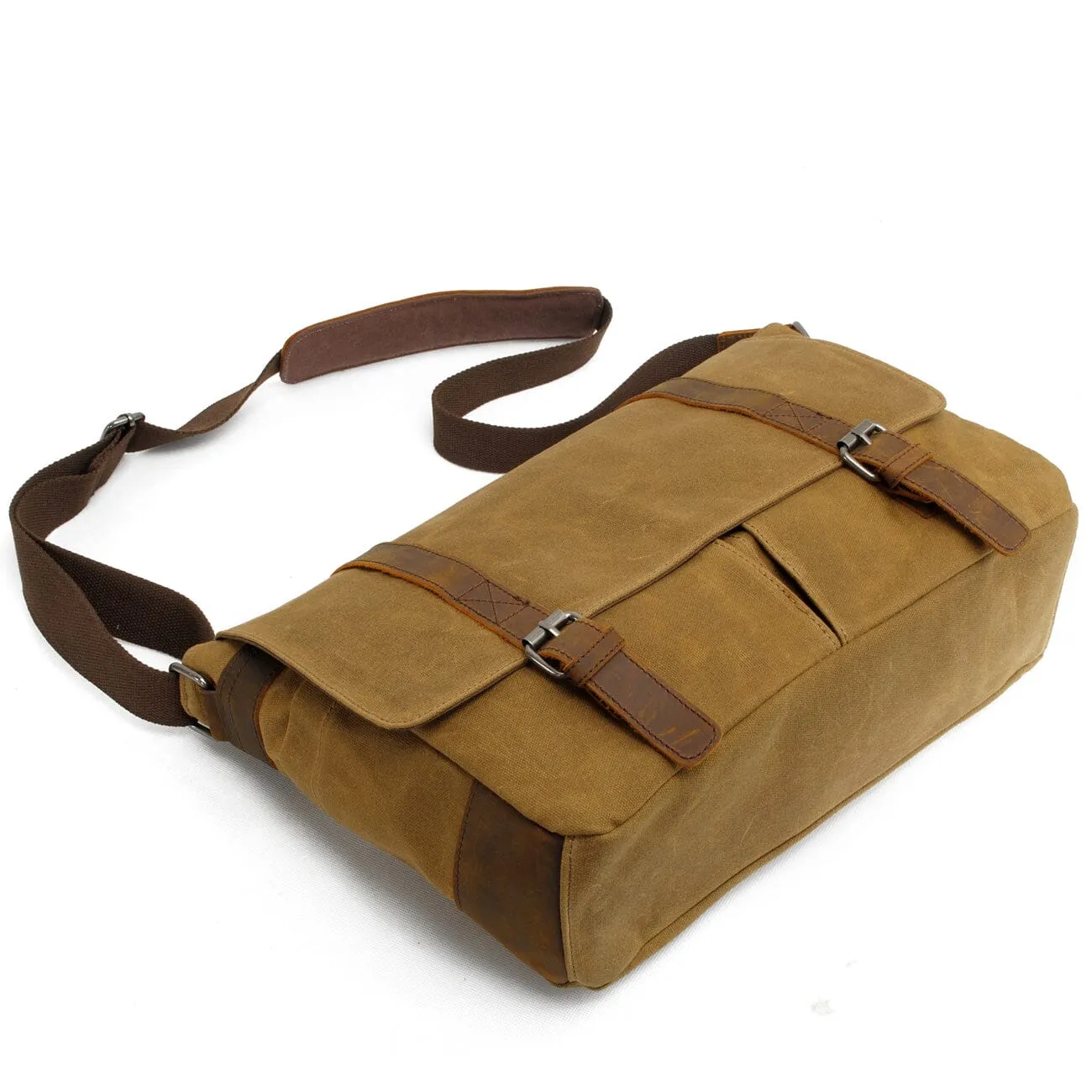 Leinwand-Laptop-Messenger-Tasche | CHICAGO