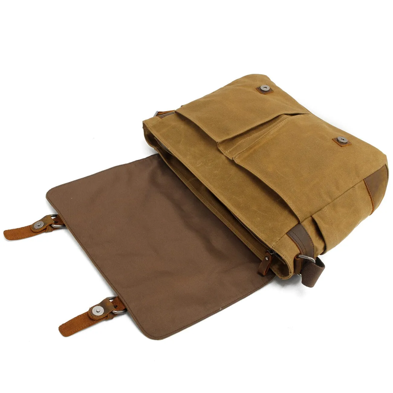 Leinwand-Laptop-Messenger-Tasche | CHICAGO