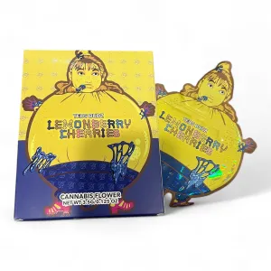 Lemonberry Cherries (Stuffed) Mylar Bag with Box 3.5 Grams | Xotic Packs