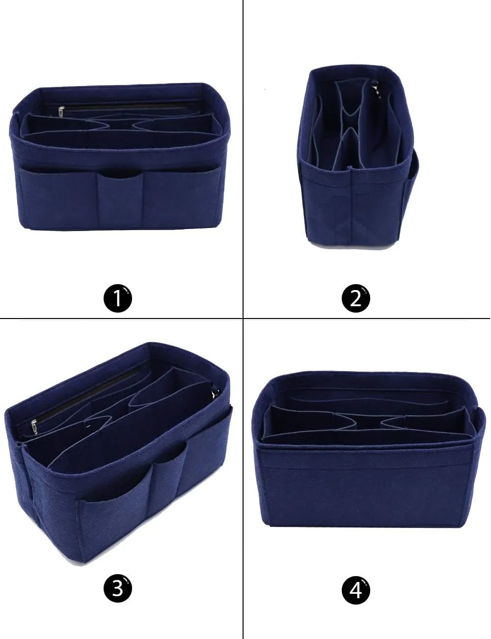 LEXSION Felt Insert Bag Organizer Bag In Bag For Handbag Purse Organizer Fits Speedy Neverful