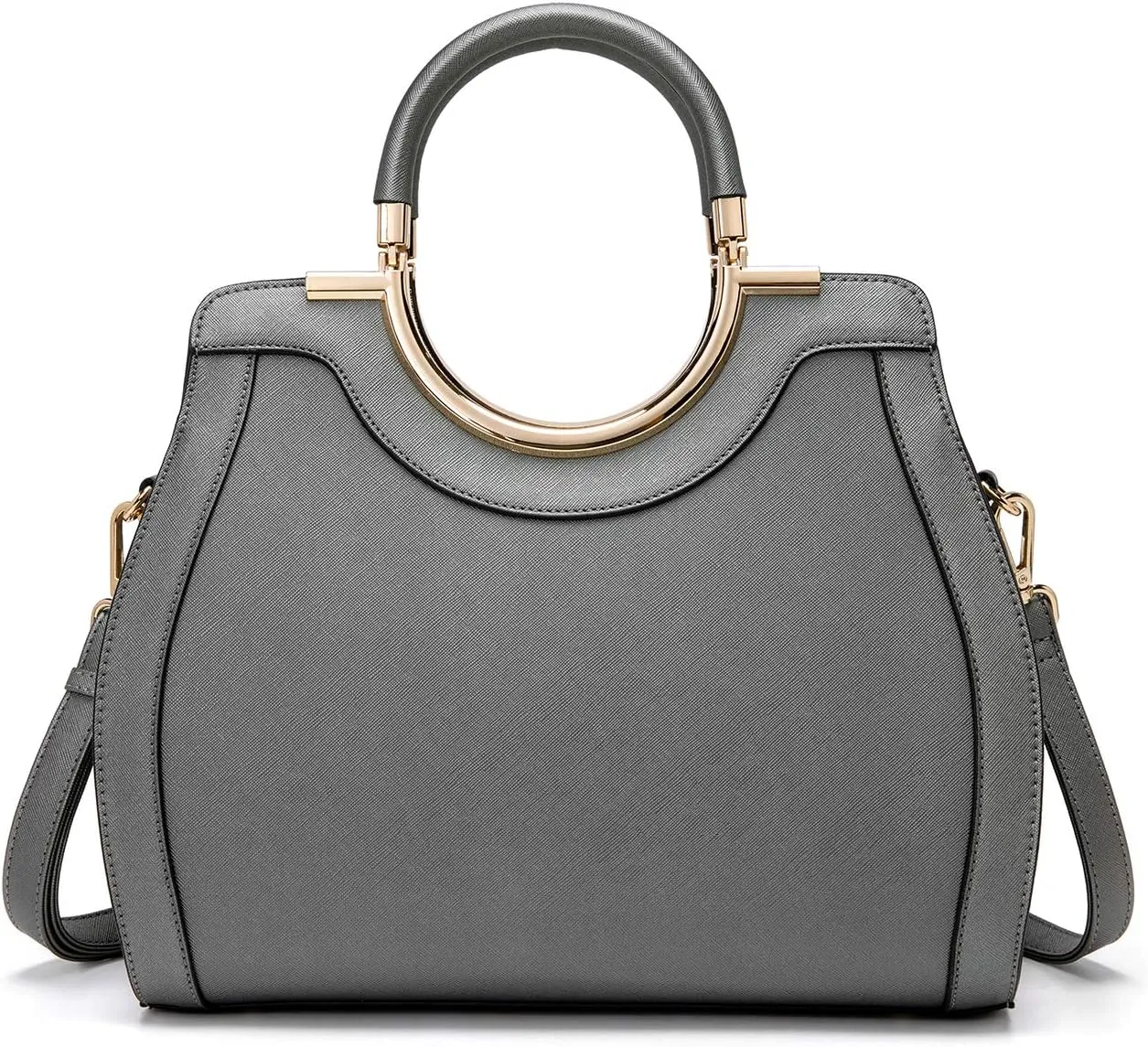 LJOSEIND Women’s Handbags Designer Purses Satchel Totes Structured Shoulder Bags