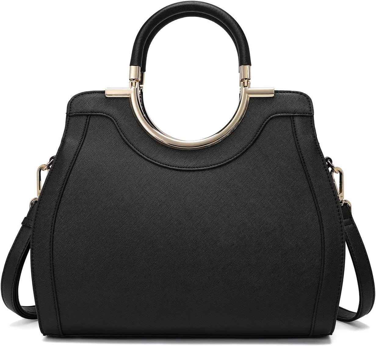 LJOSEIND Women’s Handbags Designer Purses Satchel Totes Structured Shoulder Bags