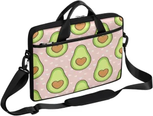 Love Letters Laptop Shoulder Messenger Bag Waterproof Laptop Briefcase Handle Padded Strap