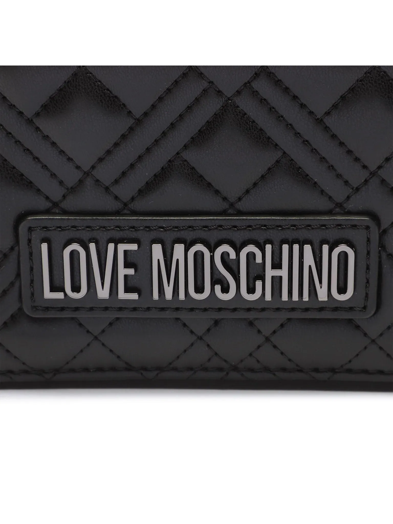 L.O.V.E M.O.S.C.H.I.N.O Quilted/Flap with Magnetic Snap Small ladies Handbag