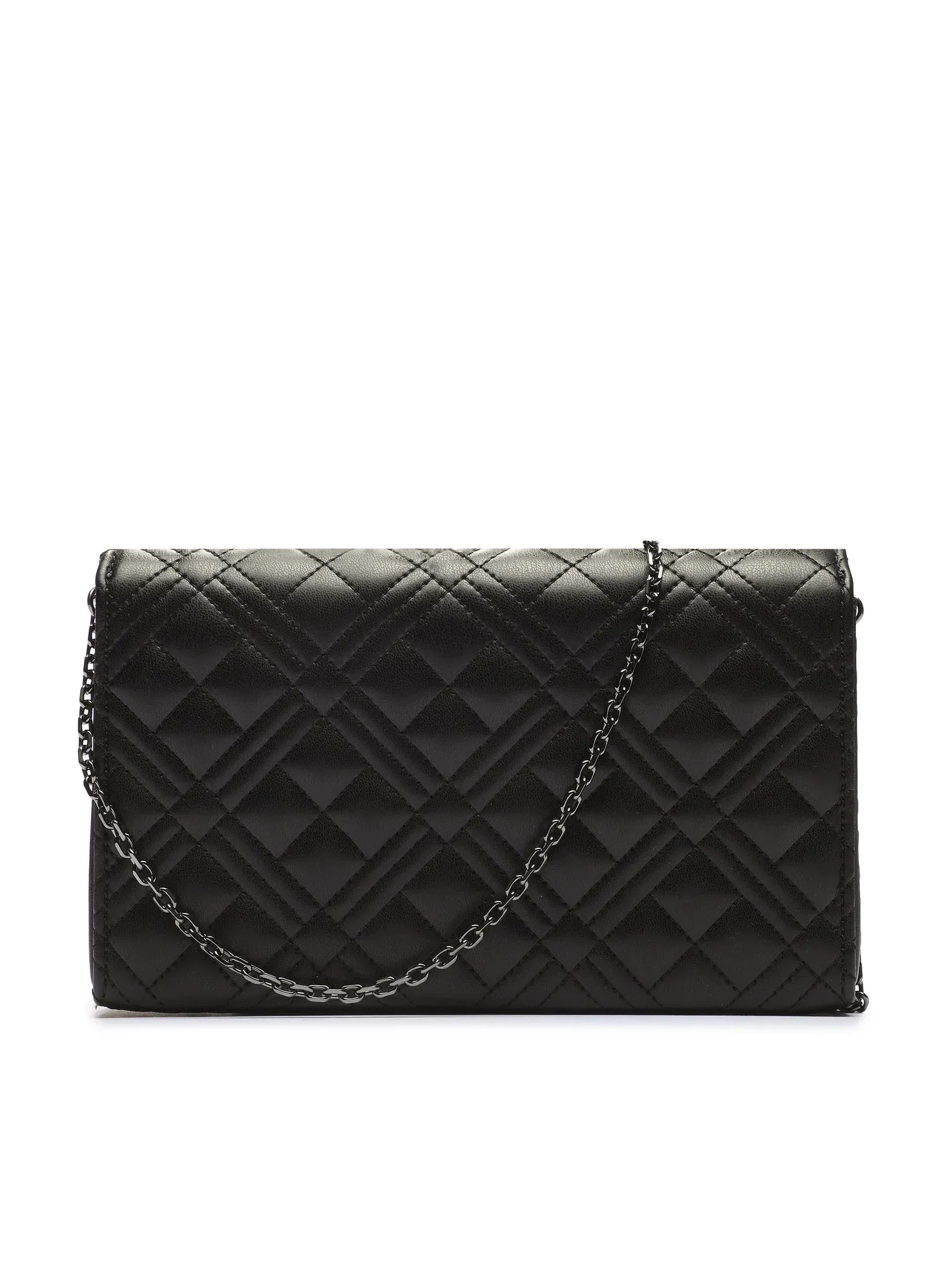 L.O.V.E M.O.S.C.H.I.N.O Quilted/Flap with Magnetic Snap Small ladies Handbag