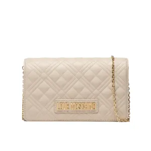 L.O.V.E M.O.S.C.H.I.N.O Quilted/Flap with Magnetic Snap Small ladies Handbag