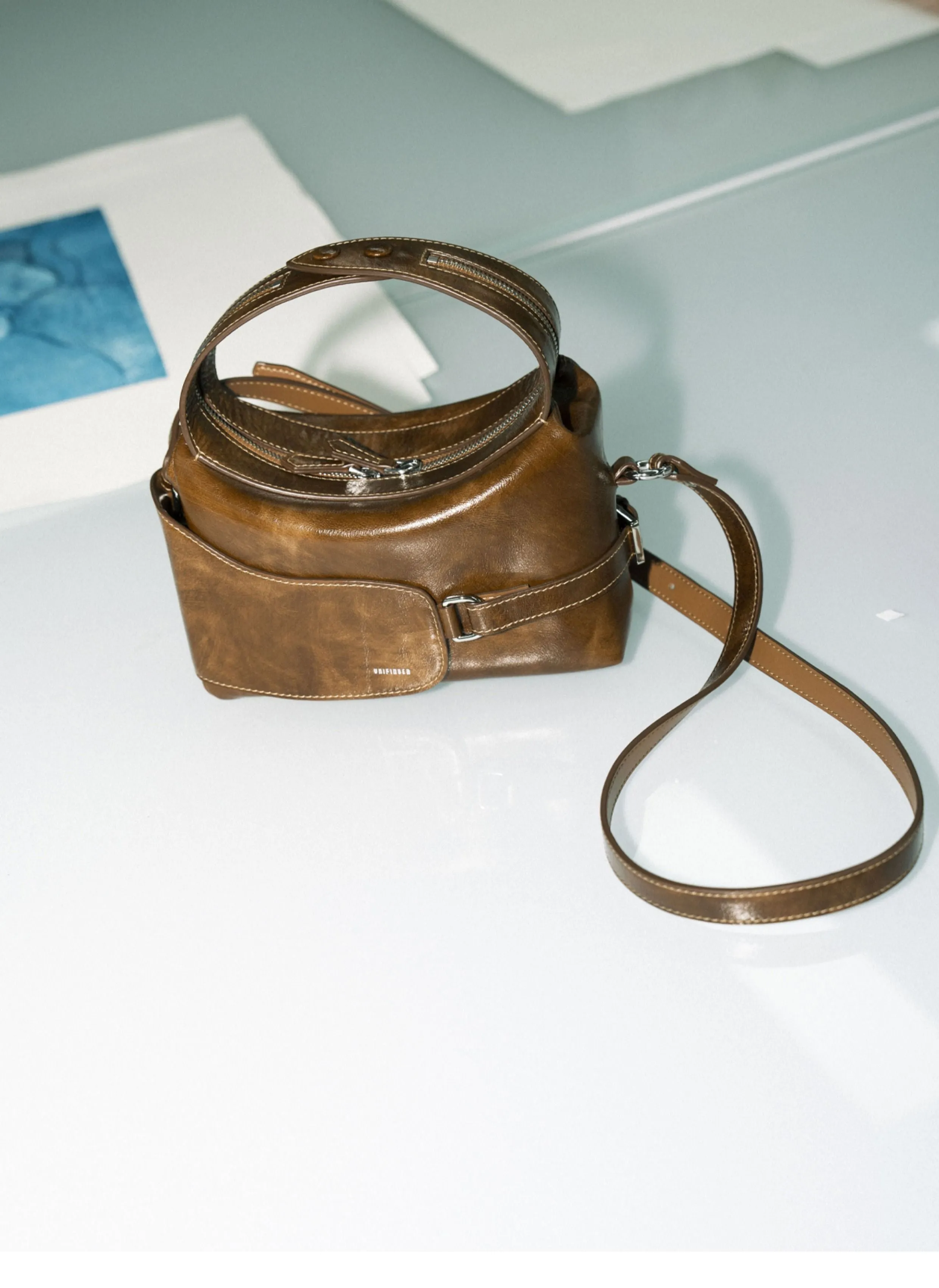 Luna Series Soft Square Handbag