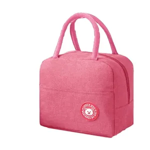 Lunch Bag Insulated Thermal Bag Carry Tote 5Styles 1PC