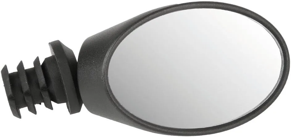 M-Wave Spy Oval Bicycle Mirror, Black, 75 x 50 mm