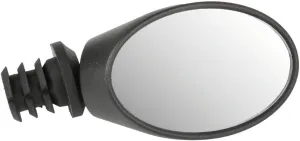 M-Wave Spy Oval Bicycle Mirror, Black, 75 x 50 mm