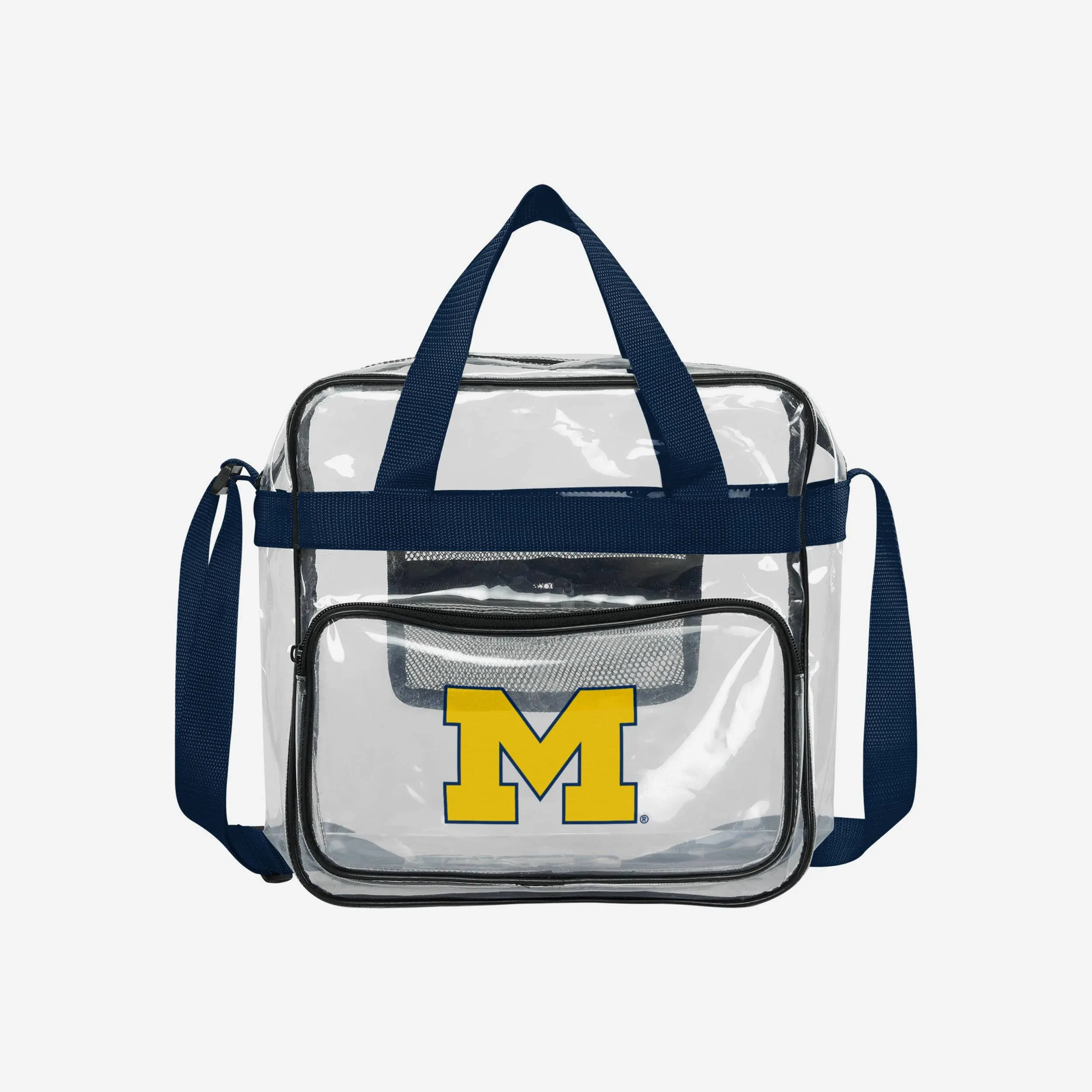 Michigan Wolverines Clear Messenger Bag
