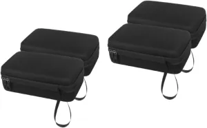 Milisten 1set Electric Vehicle Charger Storage Bag Hard Shell Bike Packing Bag for Organizing Chargers Cables and Mobile Phones Durable and Versatile Accessories for Bicycles and 2pcs