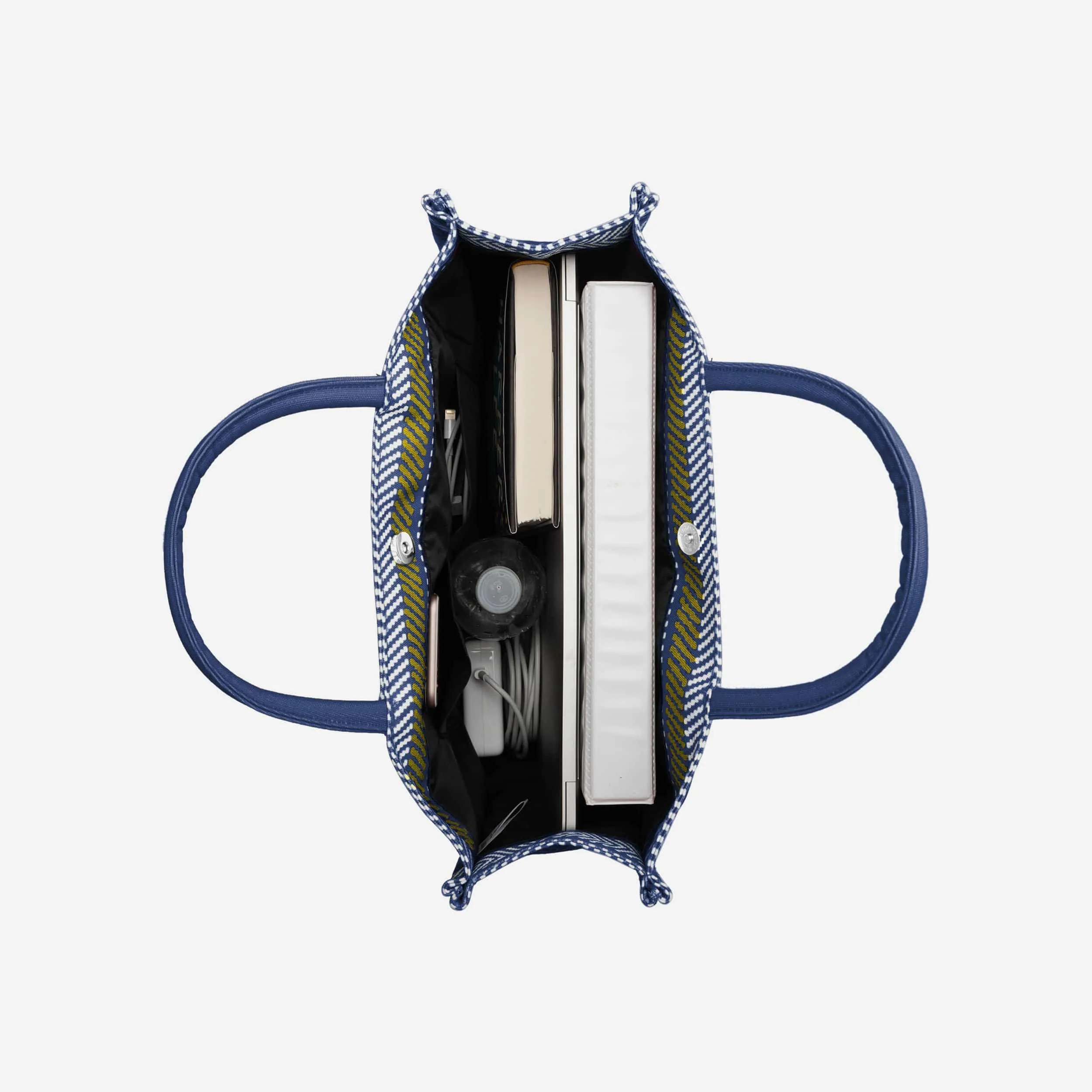 Milwaukee Brewers Stitch Pattern Canvas Tote Bag