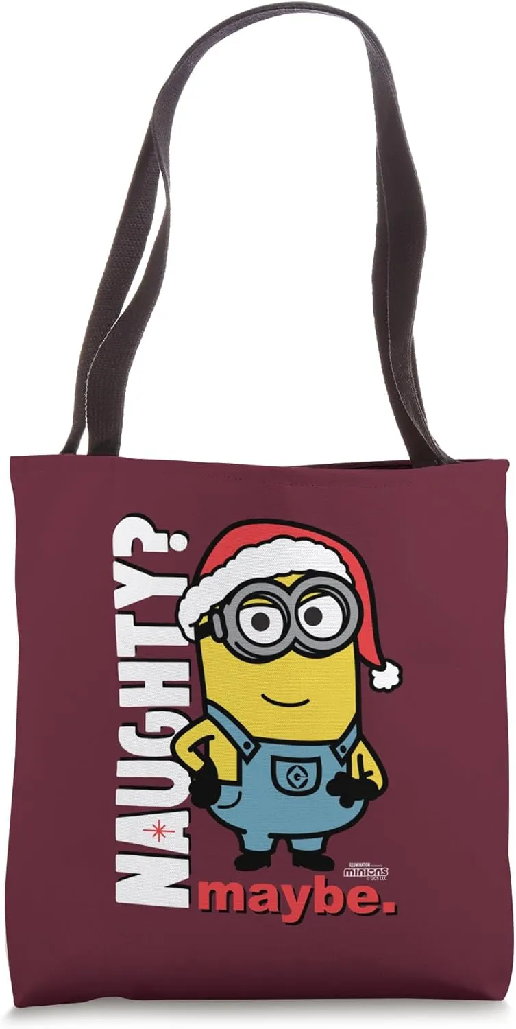Minions Naughty? Maybe Tote Bag