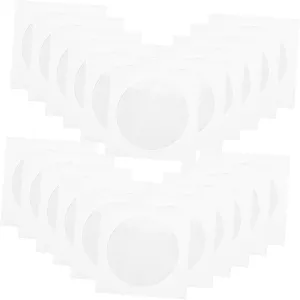 Mipcase Cd Sleeves Paper 100pcs White Cd DVD Sleeves Cardboard Storage Holders Paper Covers